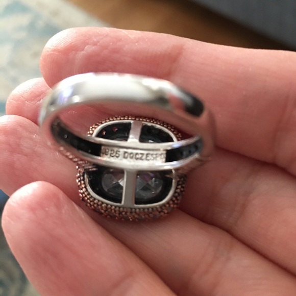 Joseph Esposito designer cz sterling silver ring - Picture 6 of 11